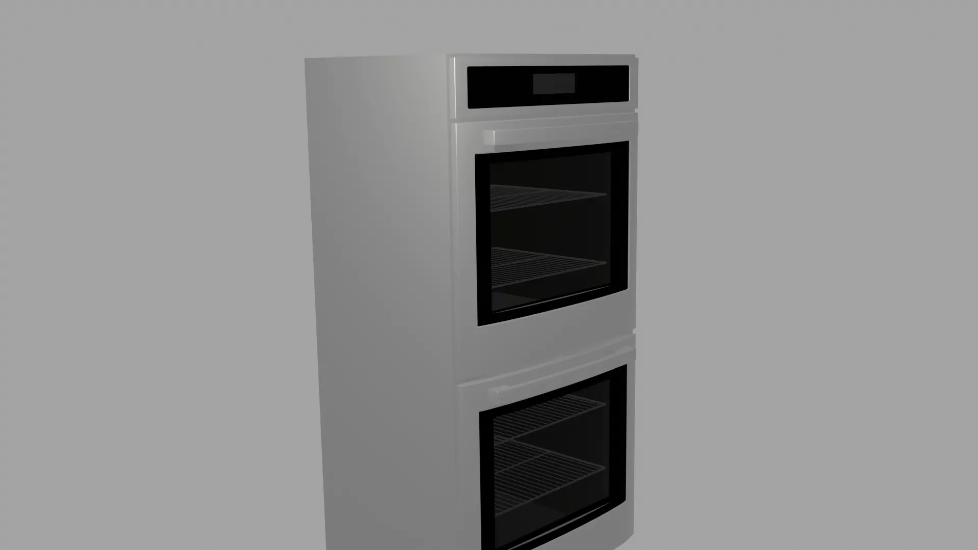 Double oven 3D model_0