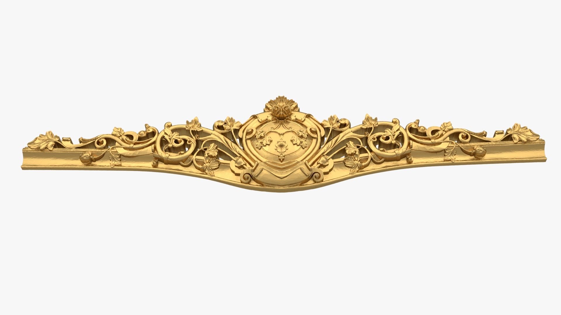 Classic decor ornament 218 3D model_3