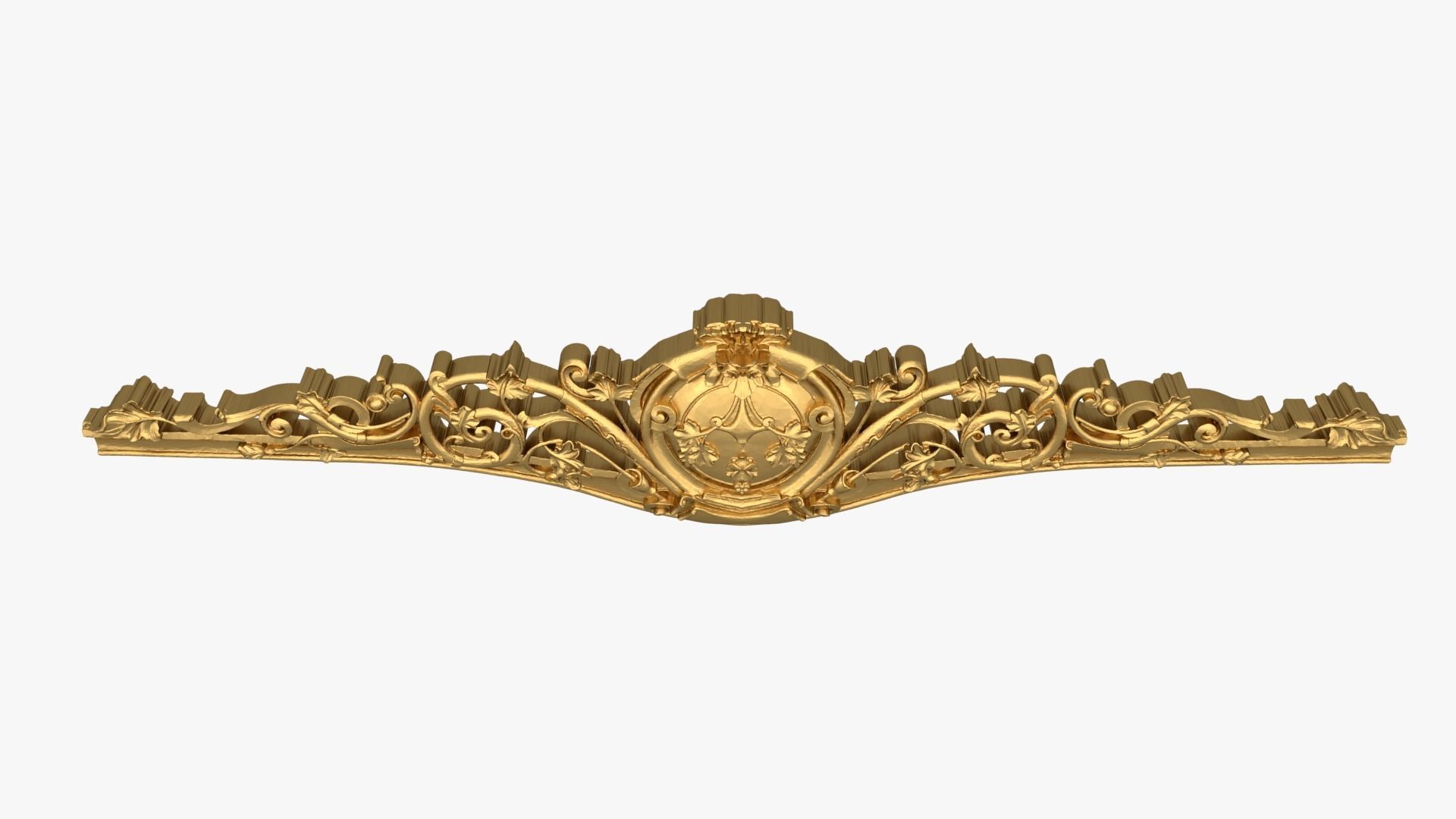 Classic decor ornament 218 3D model_4