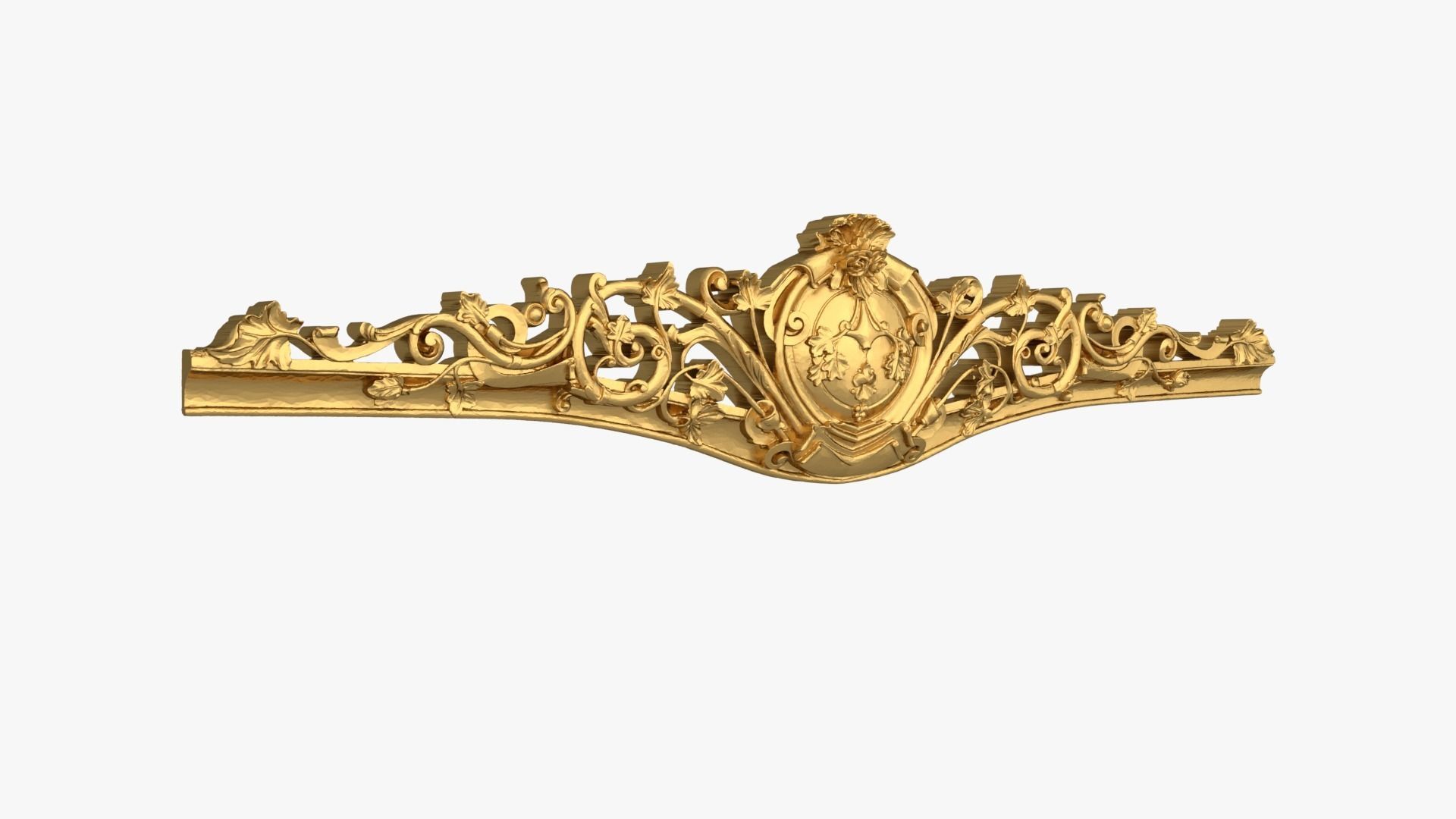 Classic decor ornament 218 3D model_1