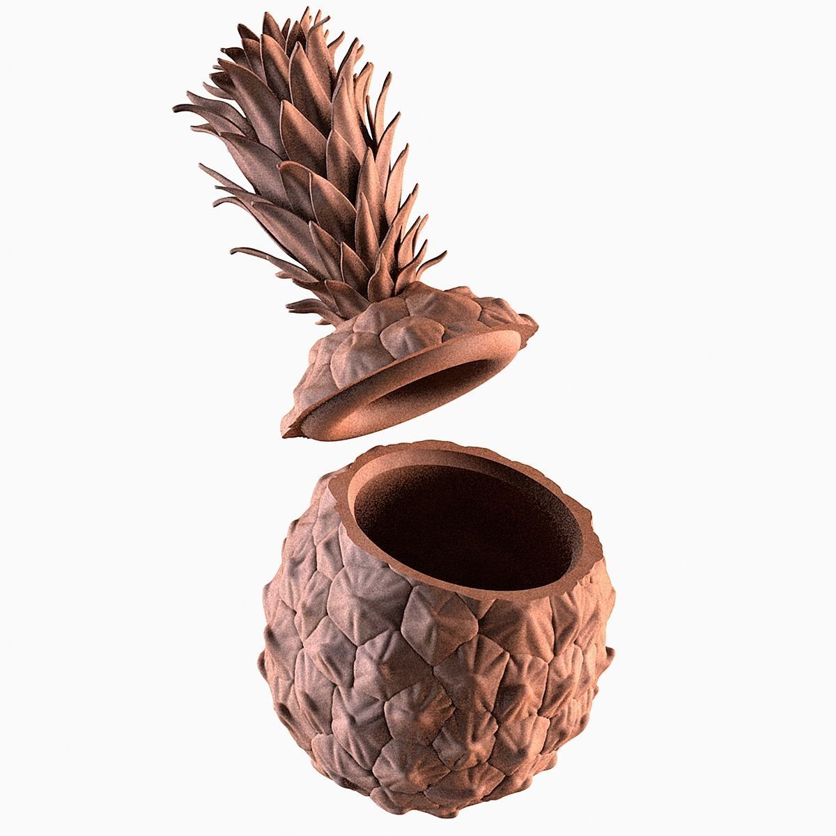 Pineapple 3D print model_0