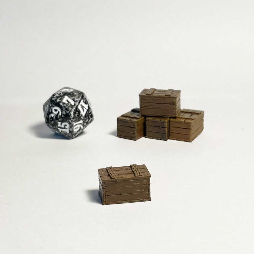 Old Crate Free 3D print model_1
