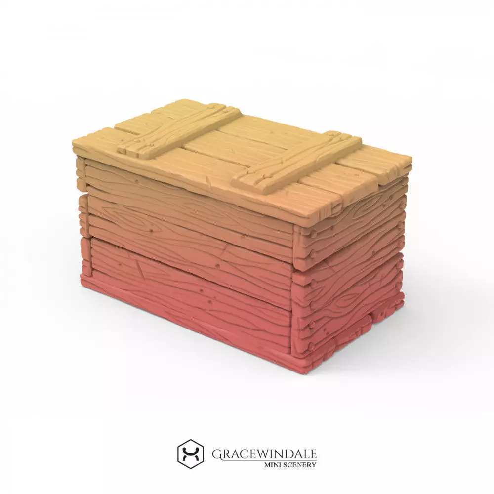 Old Crate Free 3D print model_0