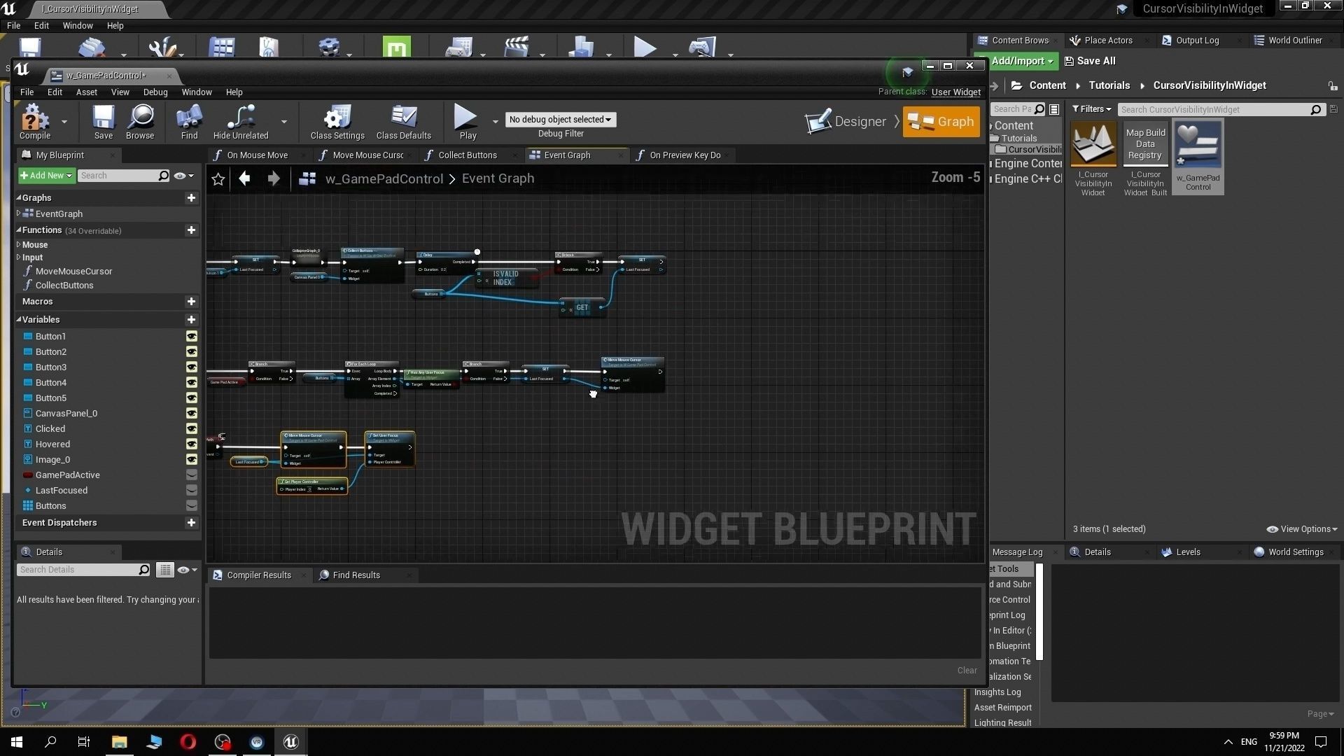 Hide the mouse cursor when using game pad Free low-poly 3D model_2