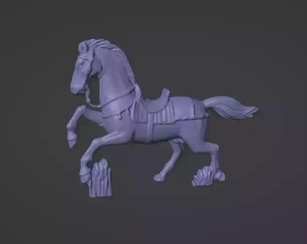 War horse 3D print model