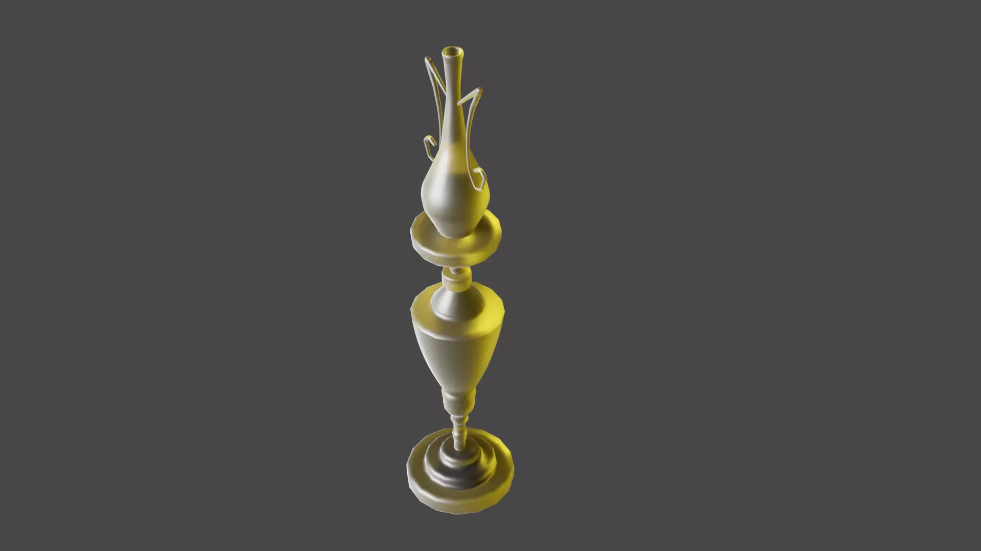 Jug on a stand Free 3D model_0