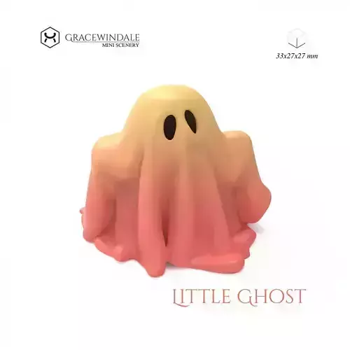 Little Ghost 3D print model