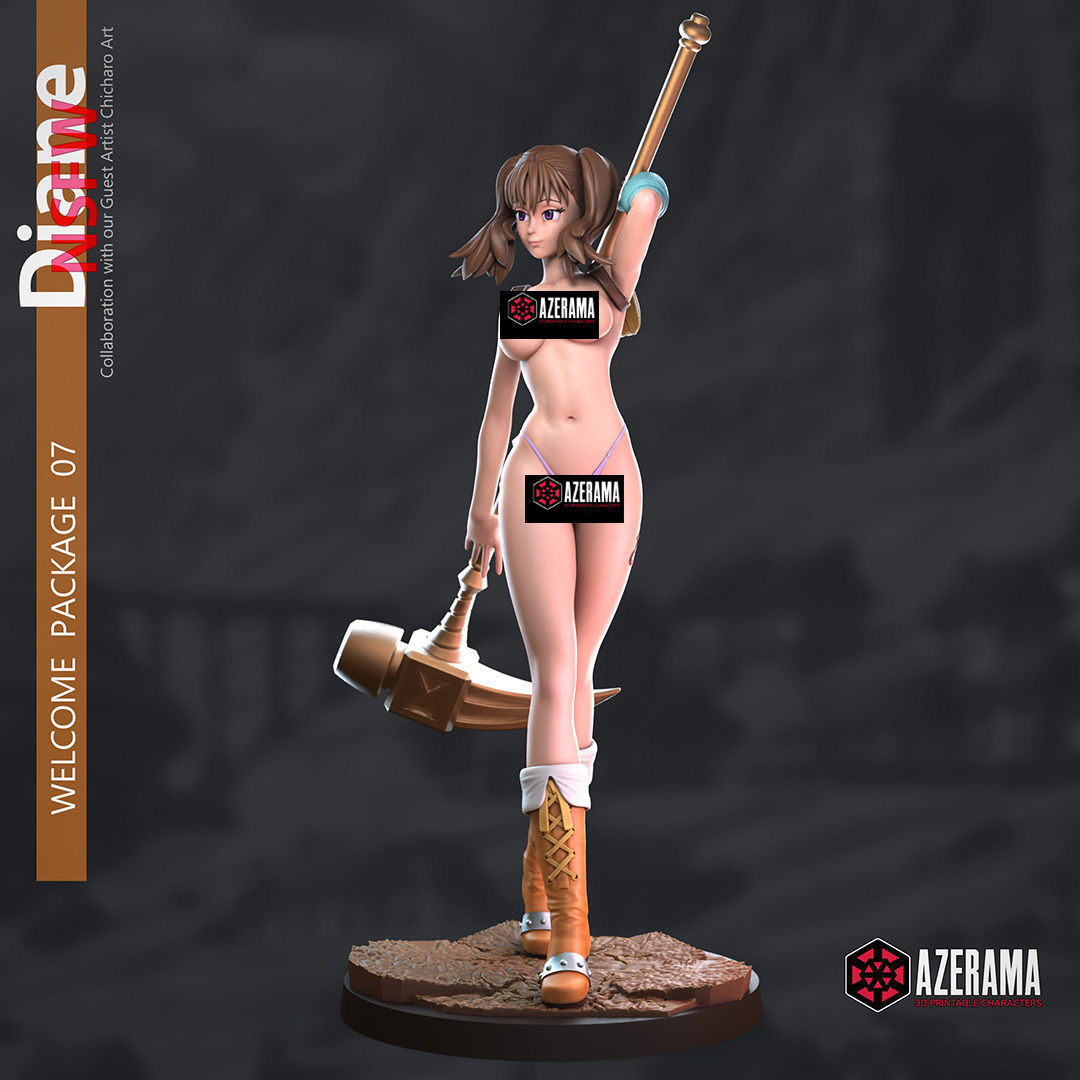 DIANE NSFW STL READY FOR 3D PRINTING 3D print model_1