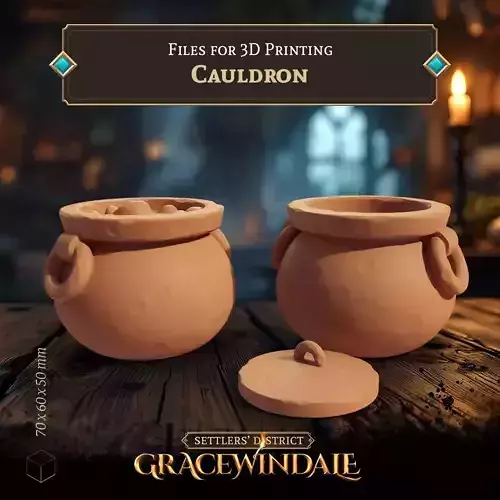 Cauldron Spice Jar