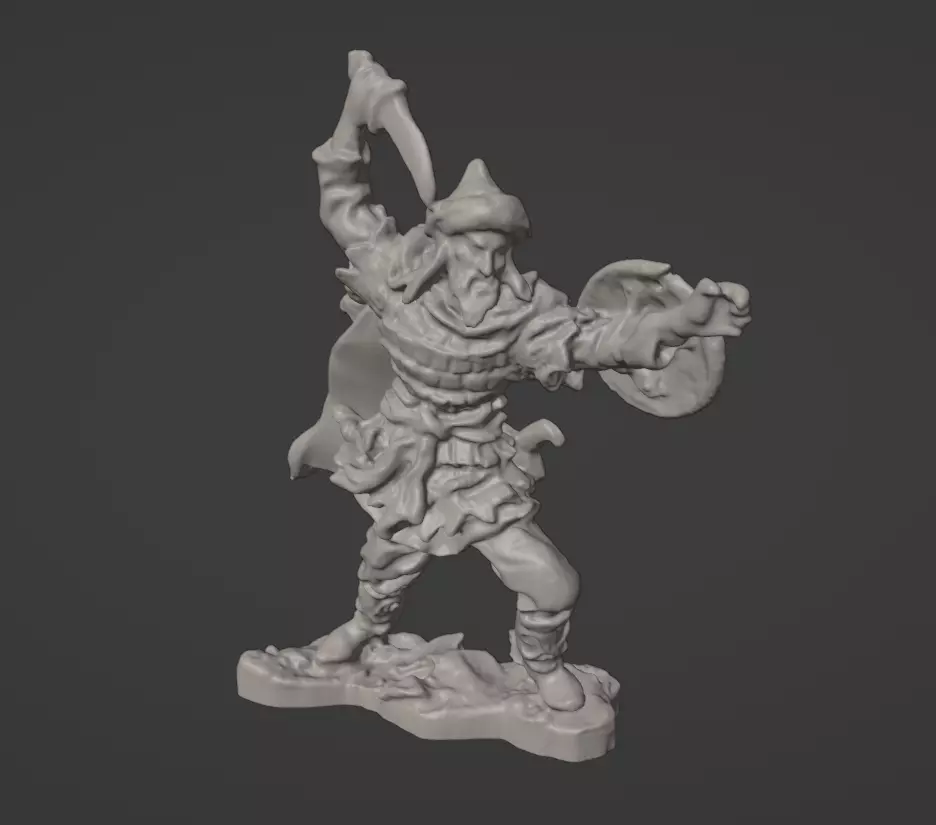 Muslim Combat 3D print model