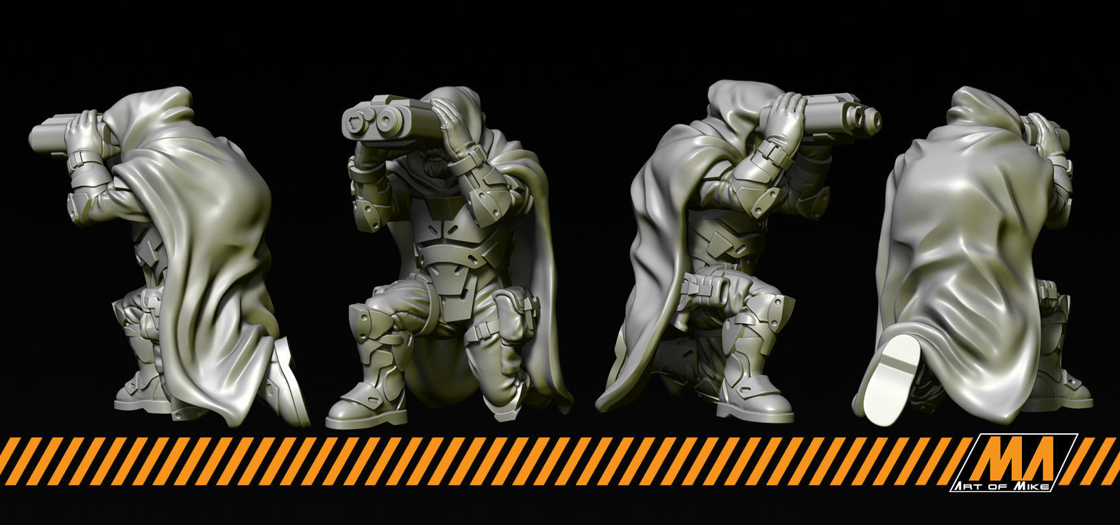 Green Berets 3D print model_3