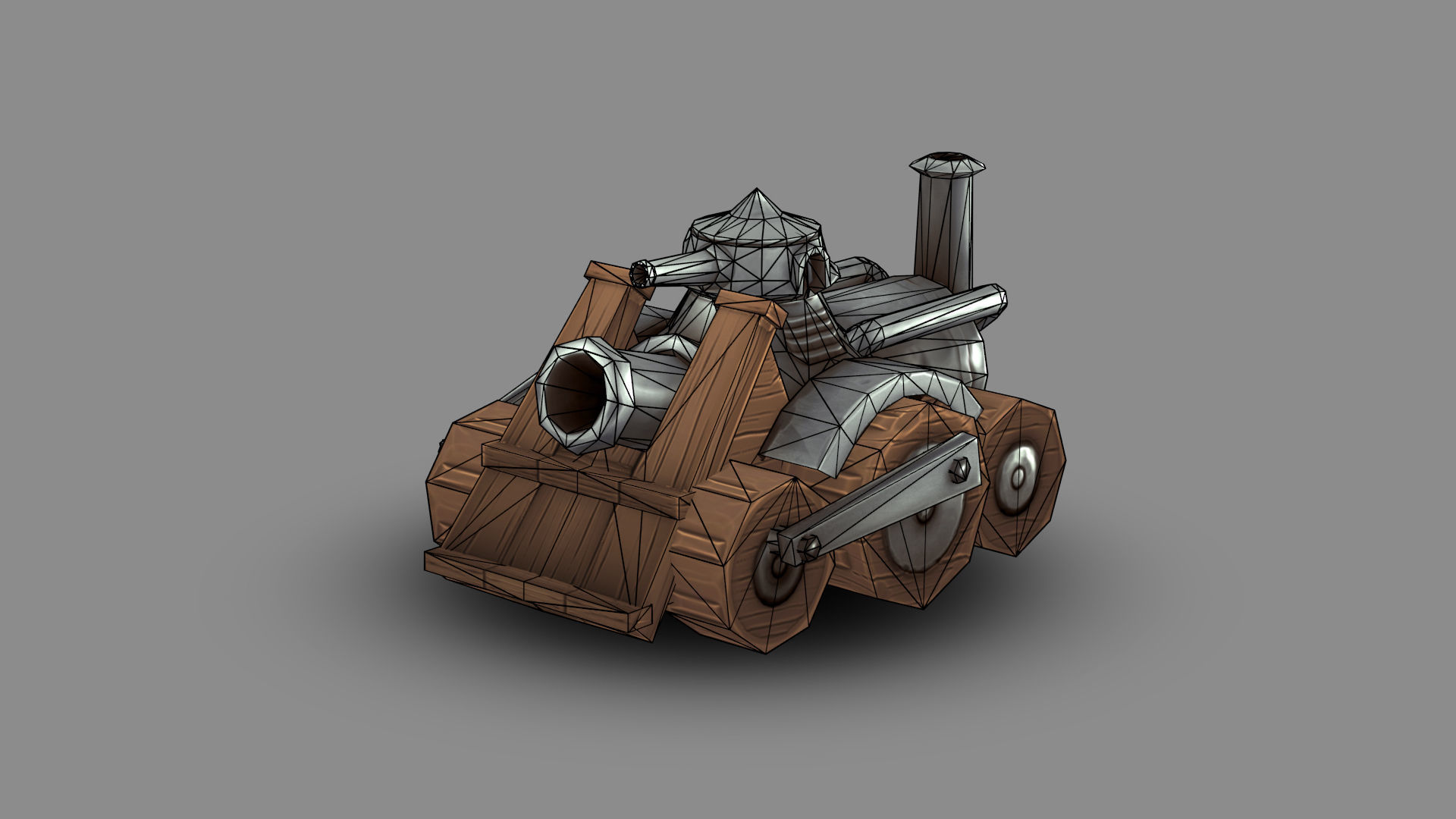  3D model CARTOON VEHICLES pack Low-poly 3D model_8