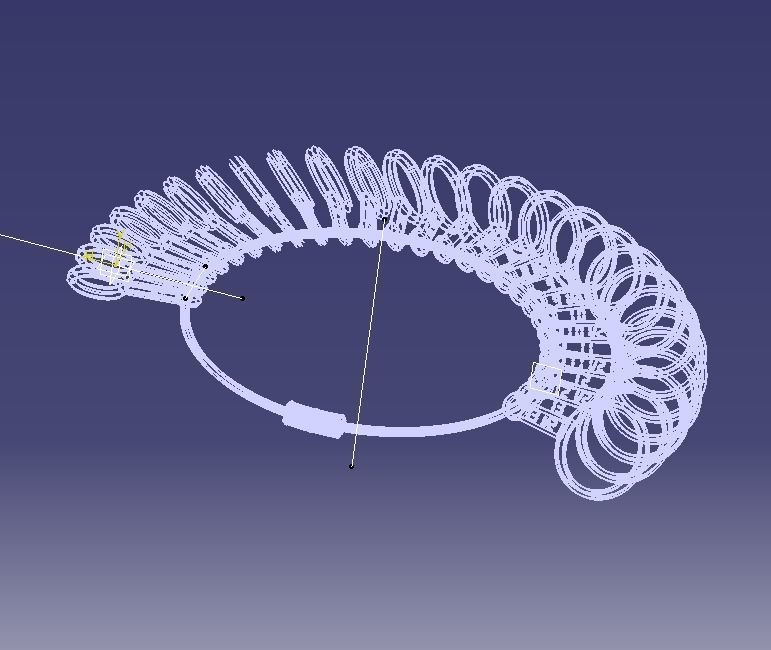 Steel Finger Ring Sizer 3D print model_33
