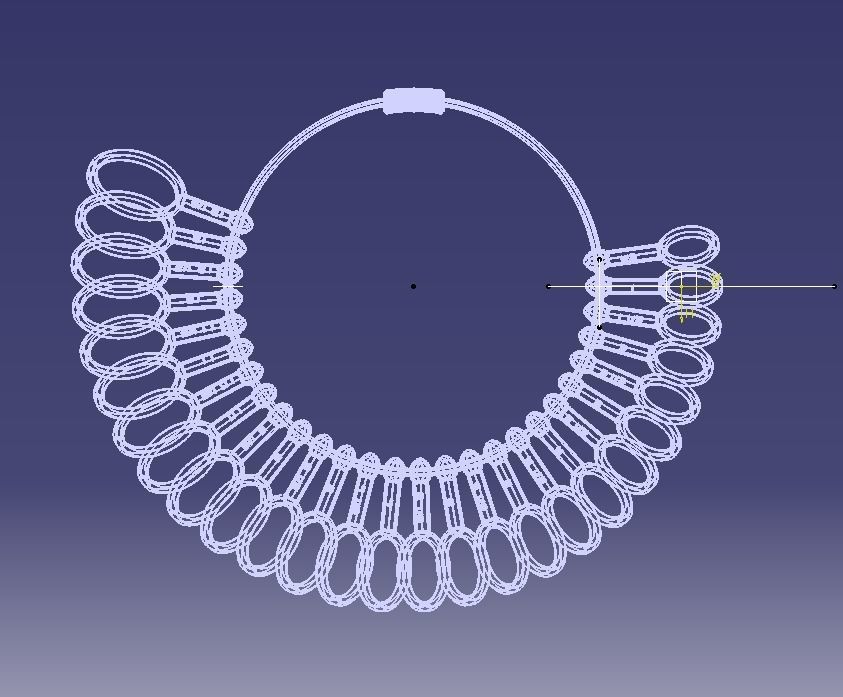 Steel Finger Ring Sizer 3D print model_27