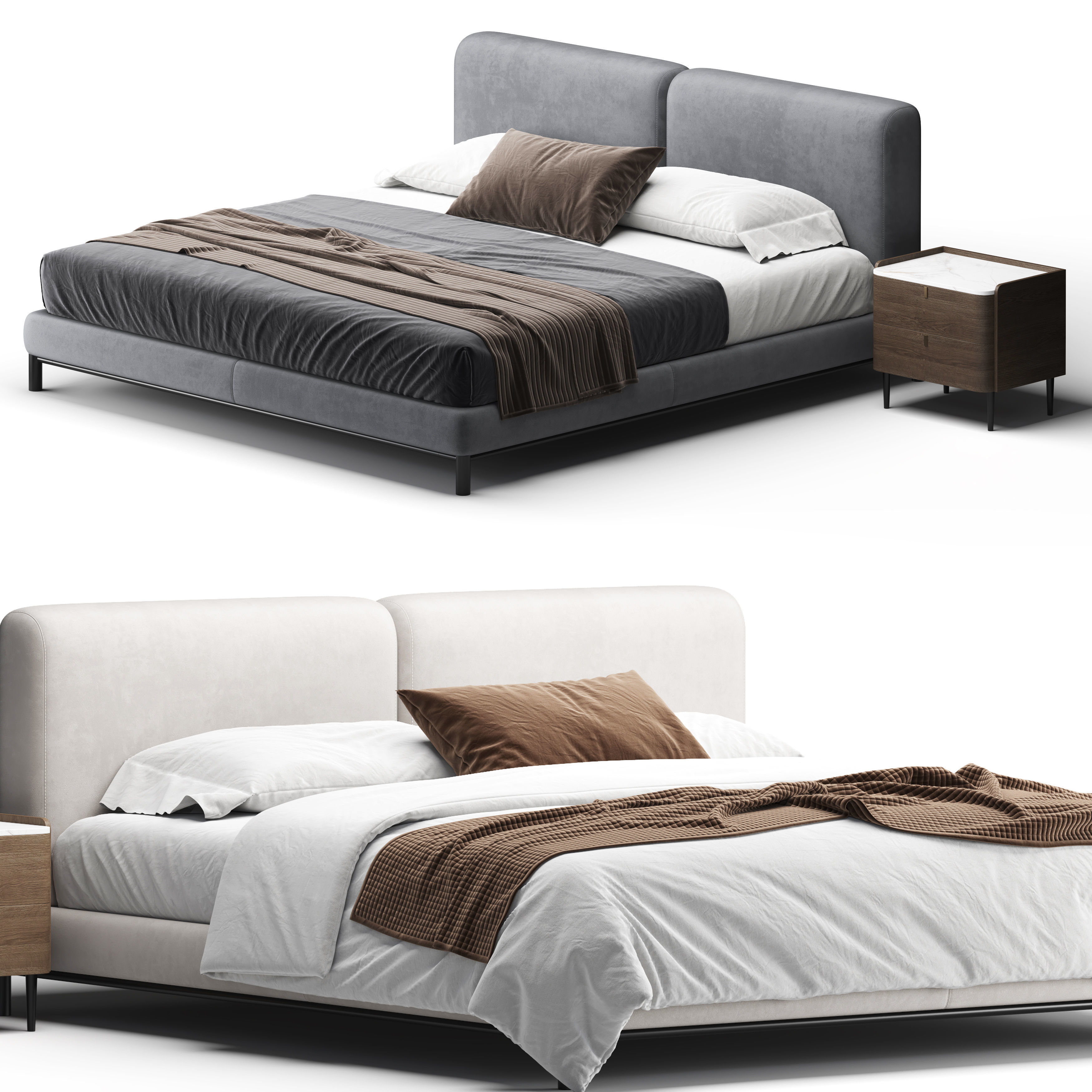 Margot Bed 3D model_1