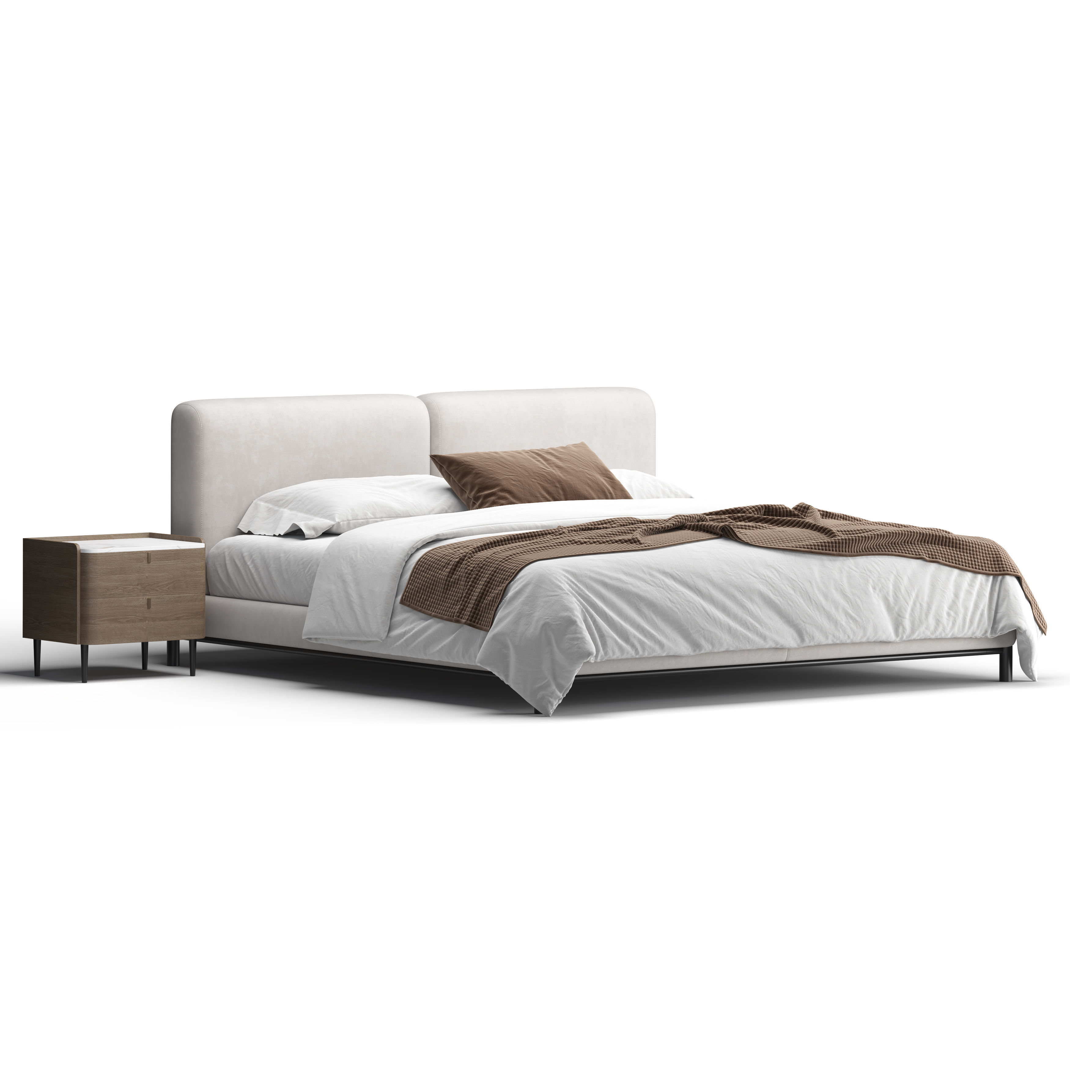 Margot Bed 3D model_3