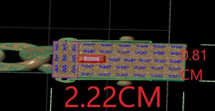 CUBAN LOCK AND NECKLACE  3D print model_6