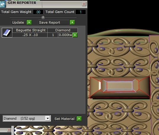 CUBAN LOCK AND NECKLACE  3D print model_5