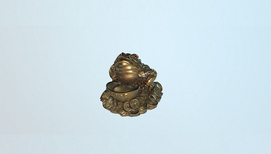 GoldToad 01 3D model_12