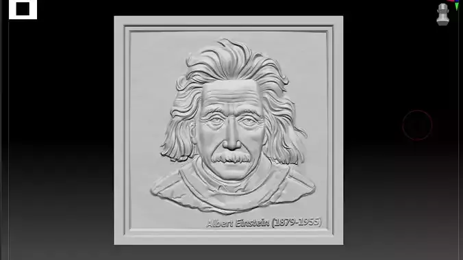  Einstein relief