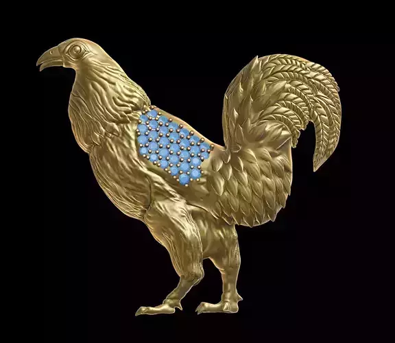 Rooster Pendant