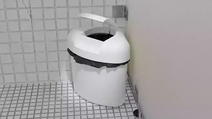 Japanese Toilet Trush Box