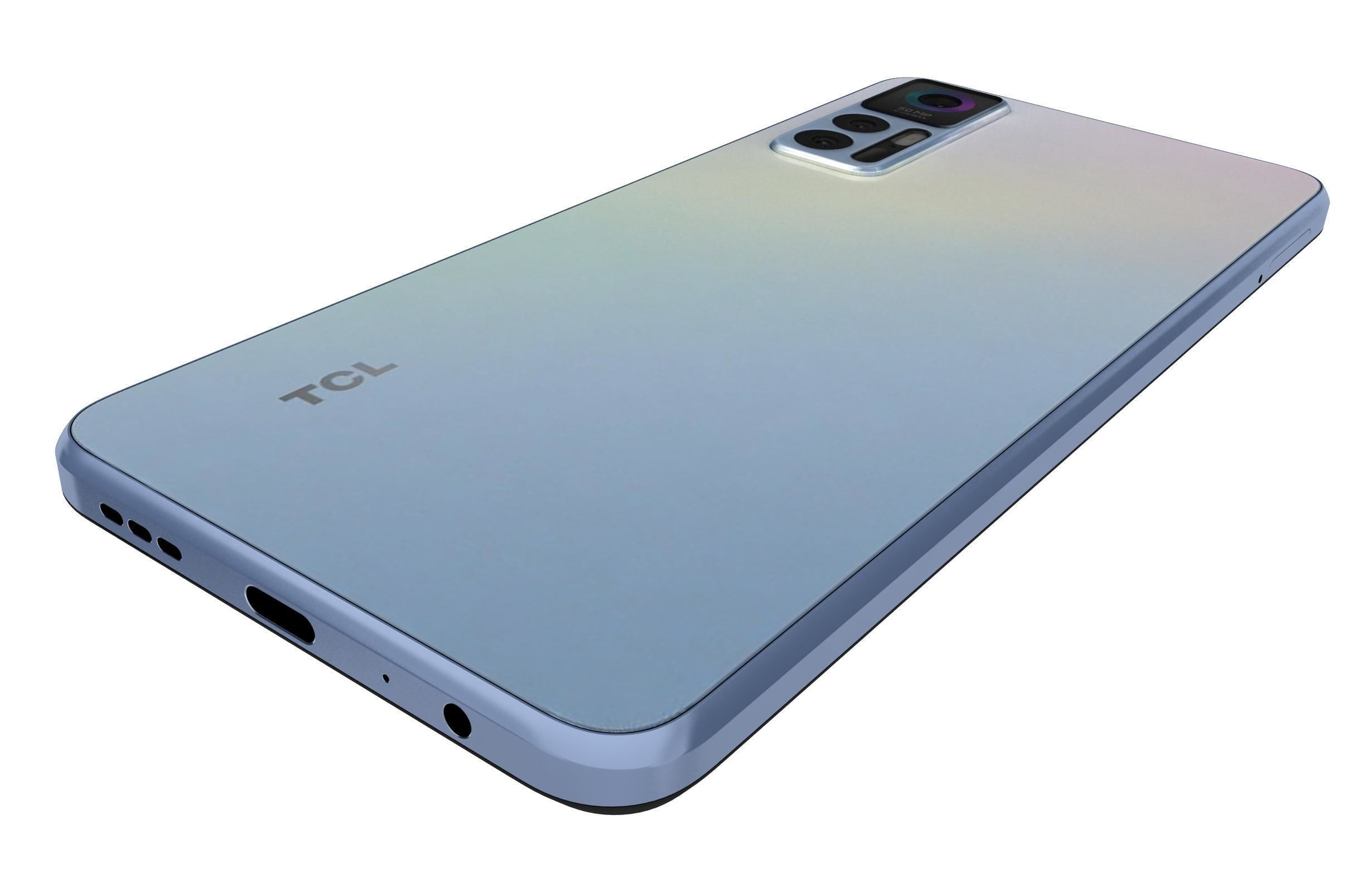 TCL 30 5G Black And White 3D model_13