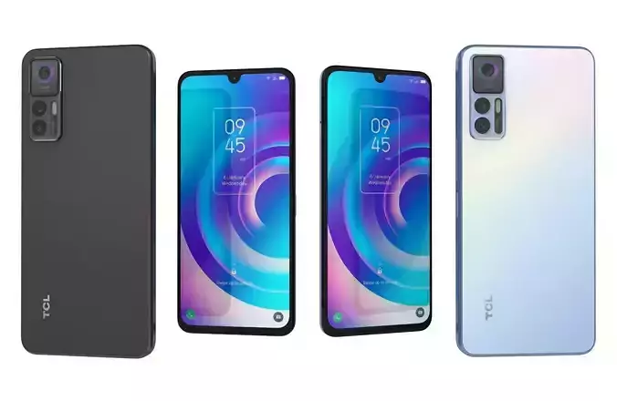 TCL 30 5G Black And White