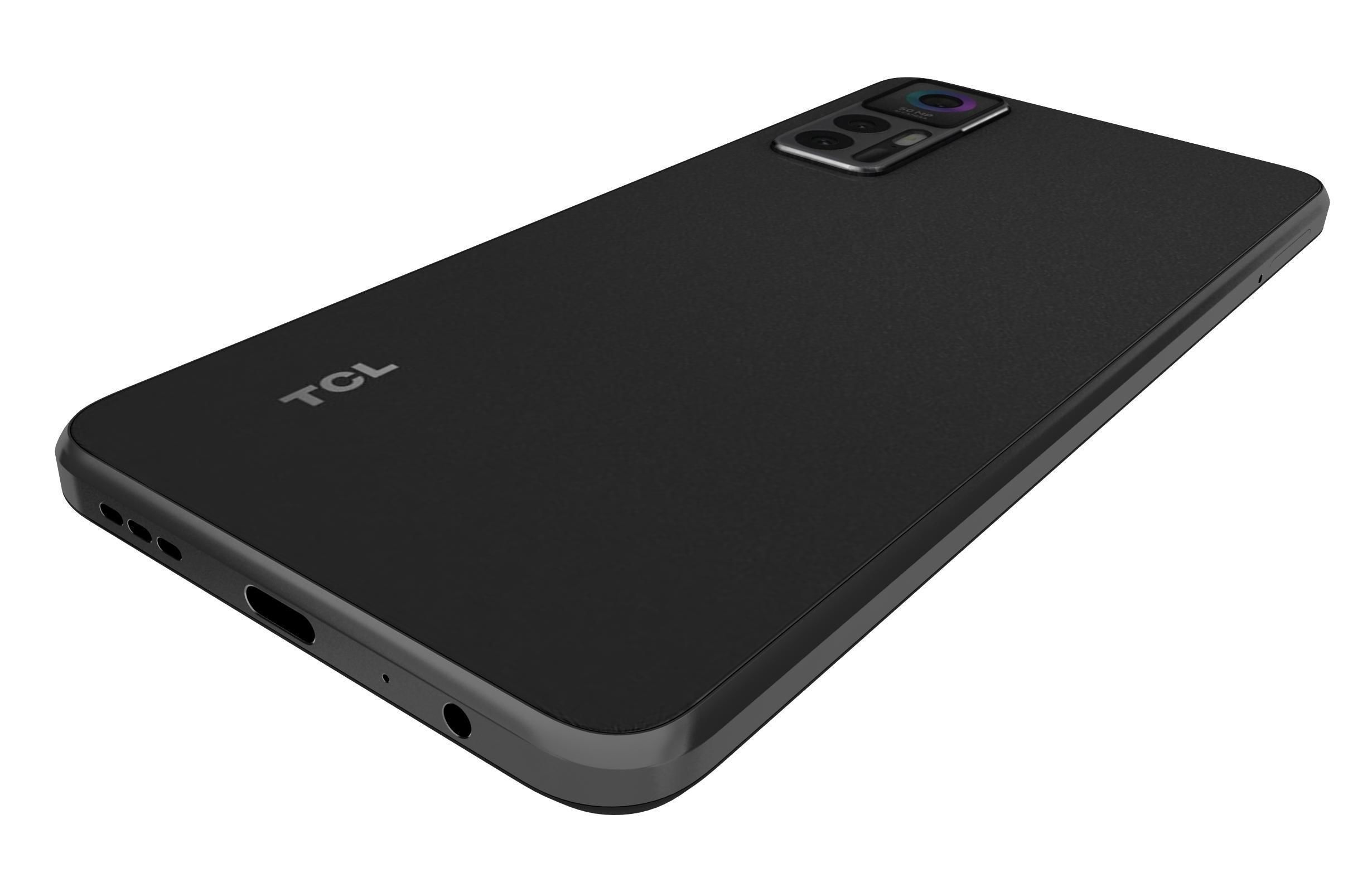 TCL 30 5G Black And White 3D model_14