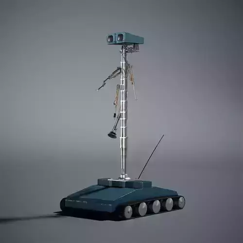 Treadwell robot 3D print model