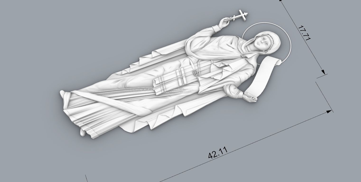 saint Paraskeva  orthodox 3D print model_4