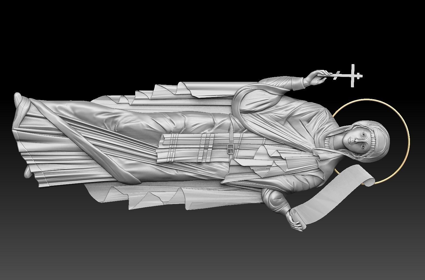 saint Paraskeva  orthodox 3D print model_1
