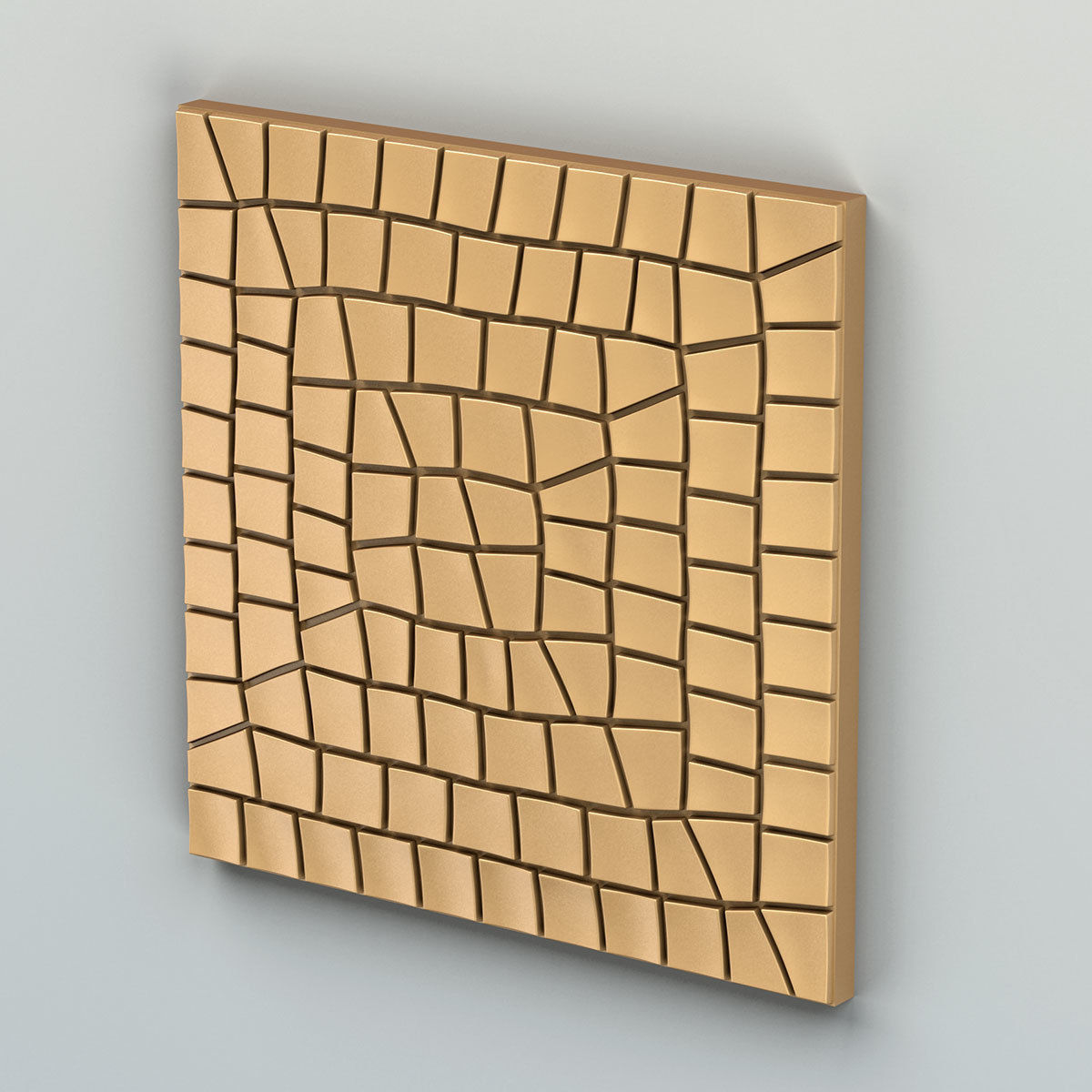 Wall panel 033 3D model_2