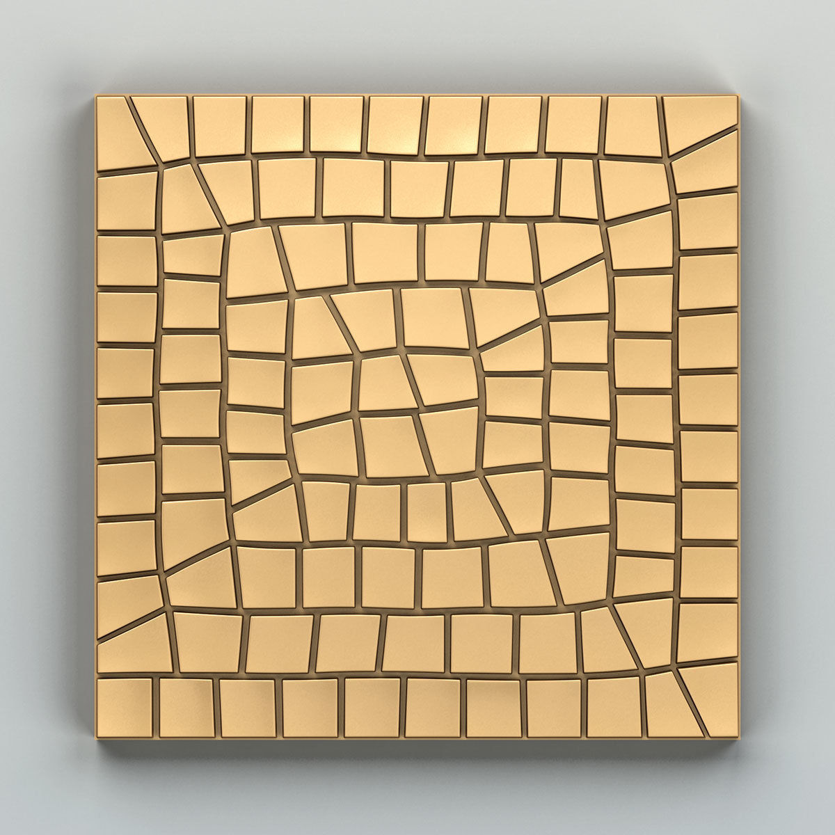 Wall panel 033 3D model_1