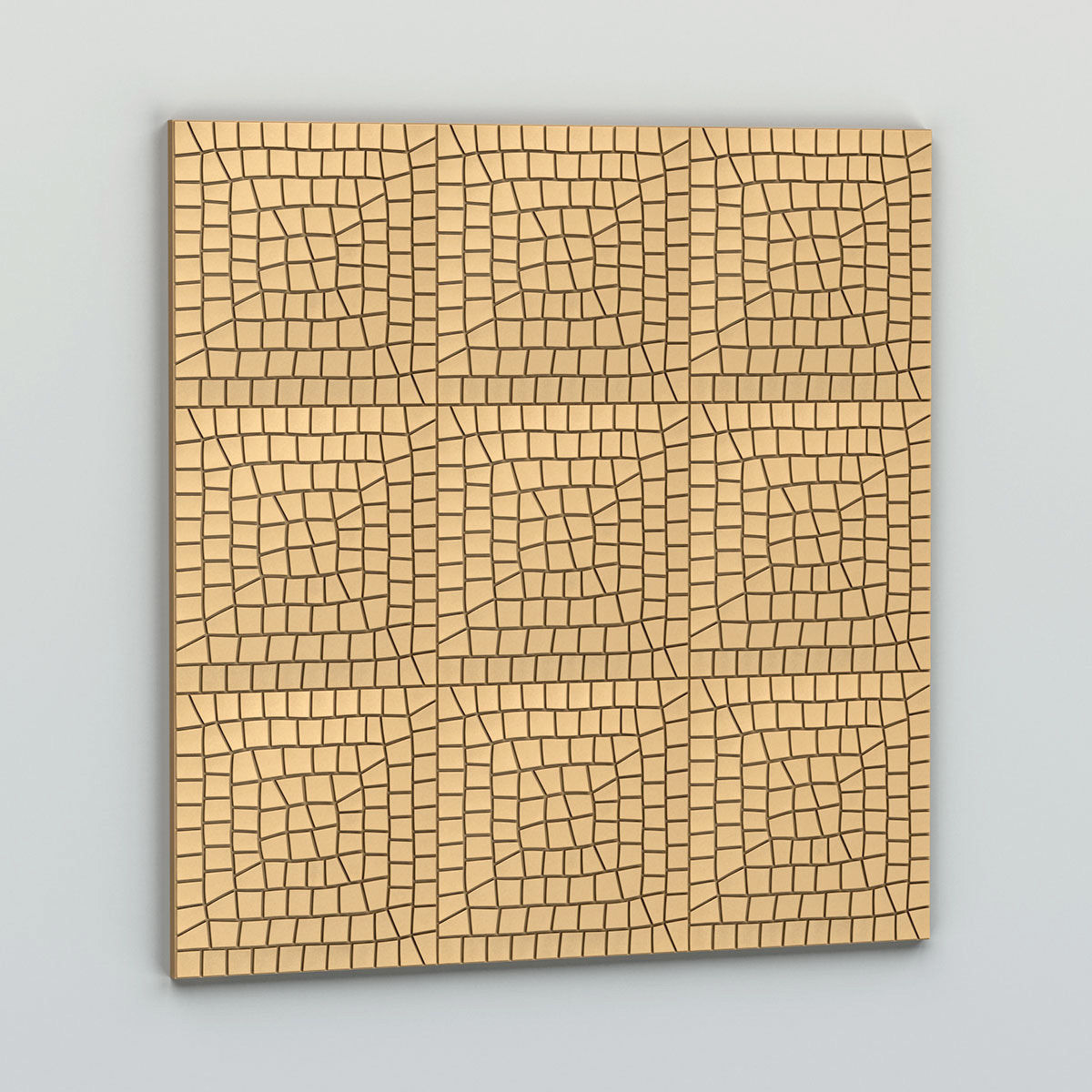 Wall panel 033 3D model_5