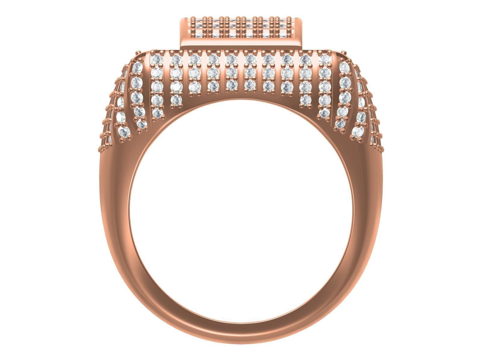 Men Ring-07 3D print model_5