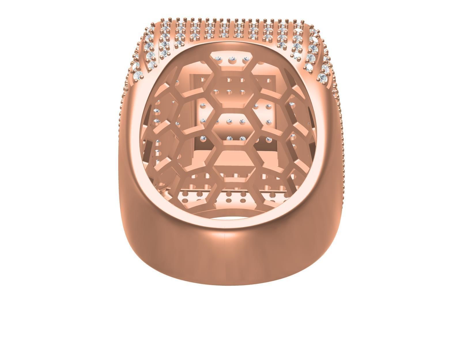 Men Ring-07 3D print model_2