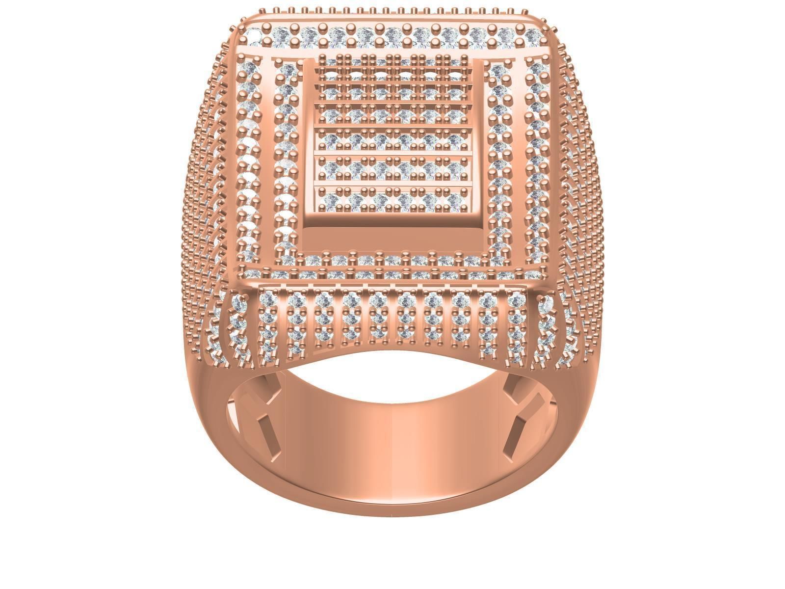 Men Ring-07 3D print model_6