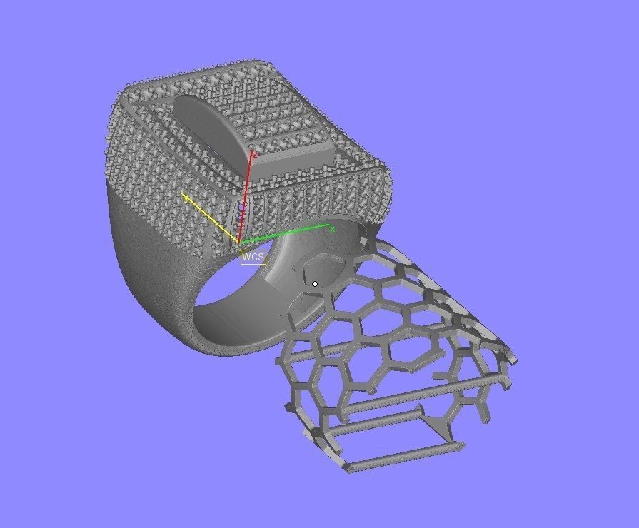 Men Ring-07 3D print model_9