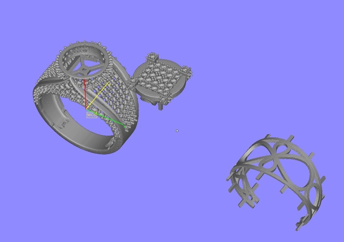 Men Ring-10 3D print model_11