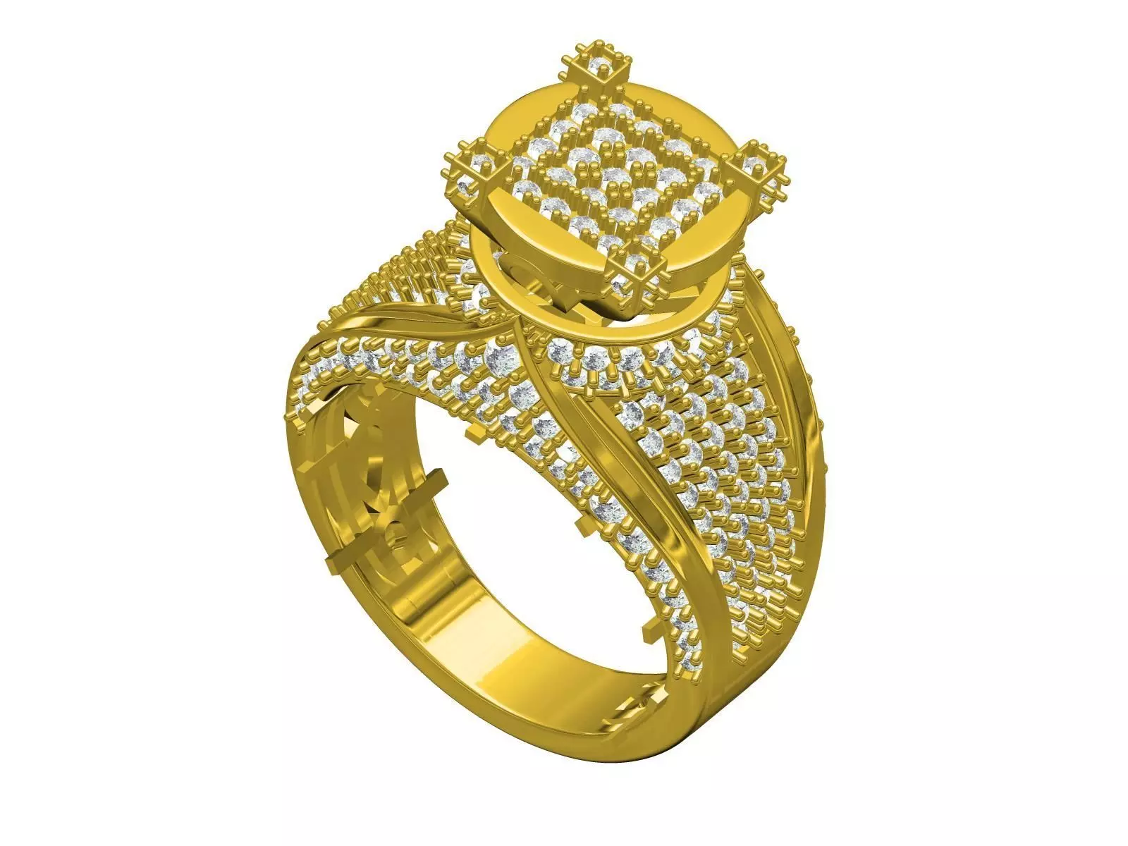 Men Ring-10 3D print model_0