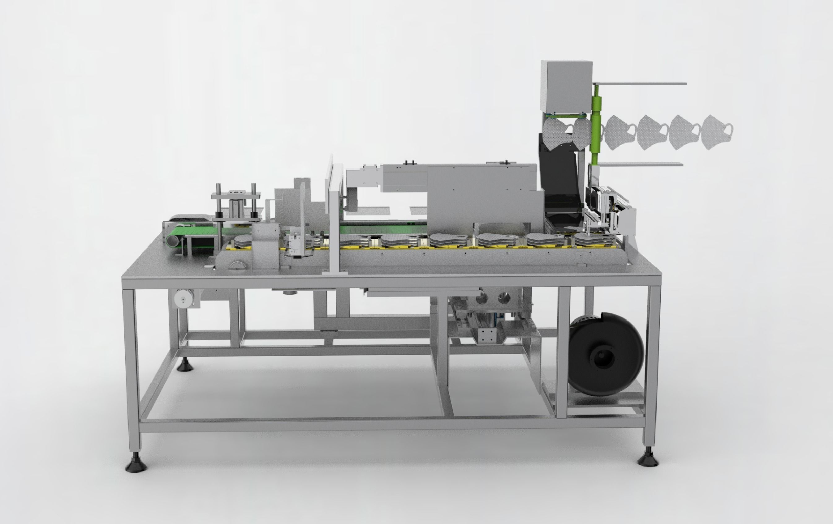 Mask bagging machine  3D model_1