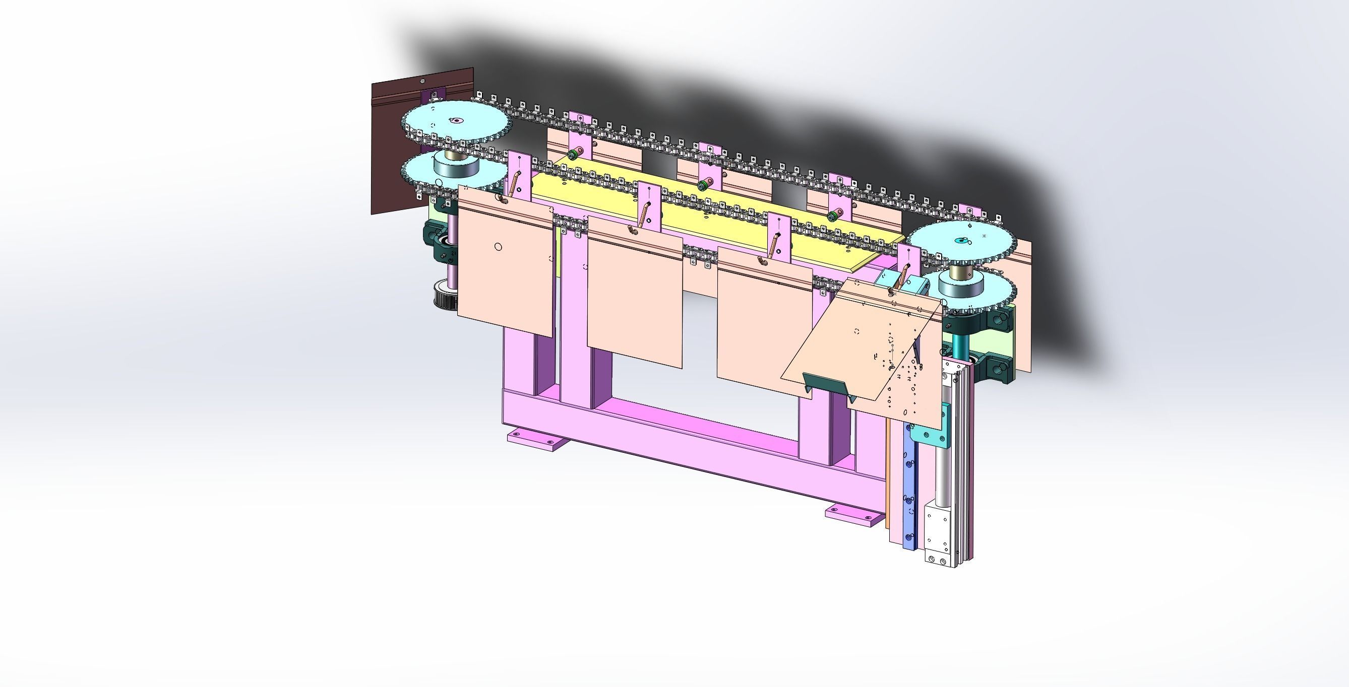 Mask bagging machine  3D model_9
