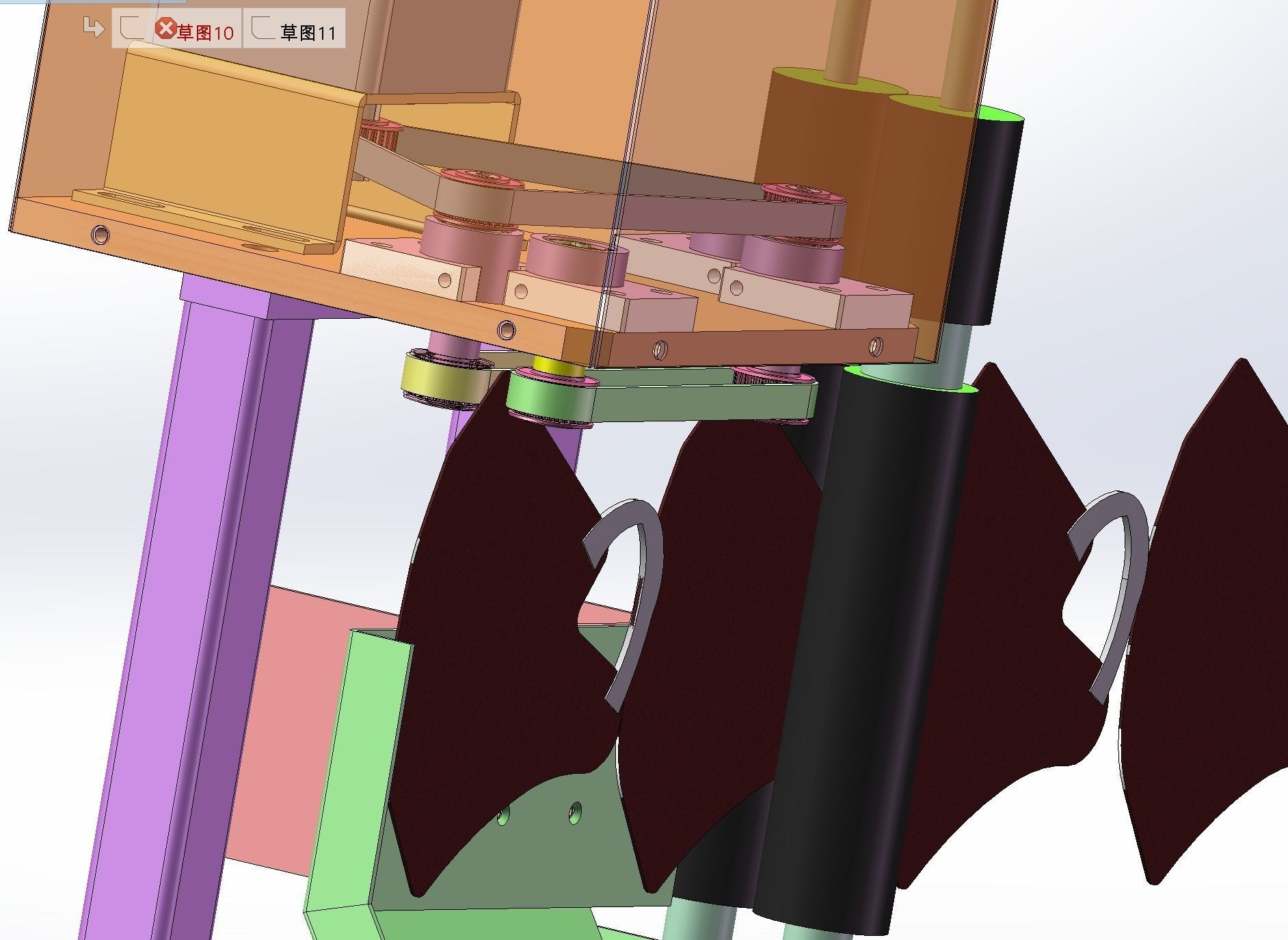 Mask bagging machine  3D model_7