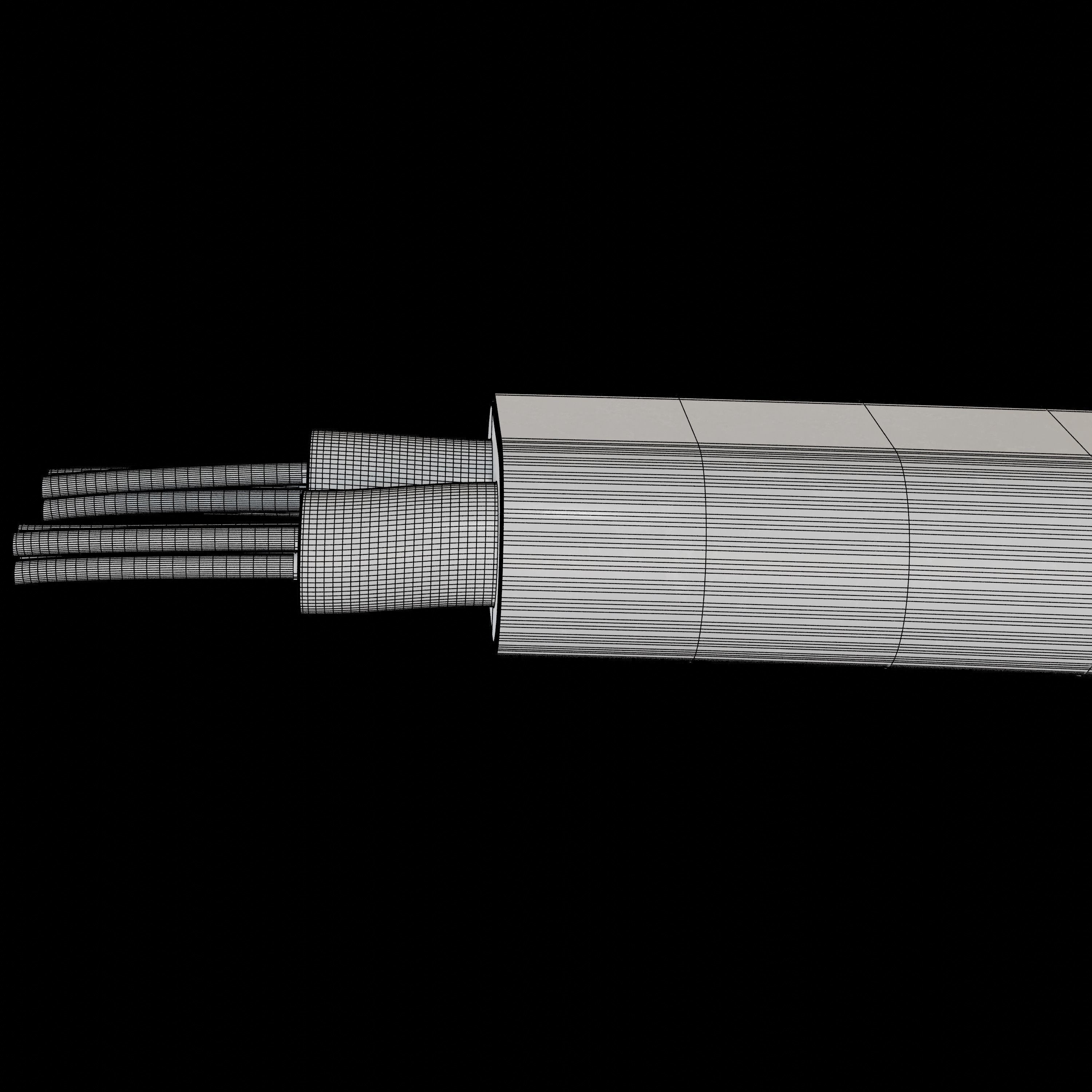 Submersive Cable 3D model_4