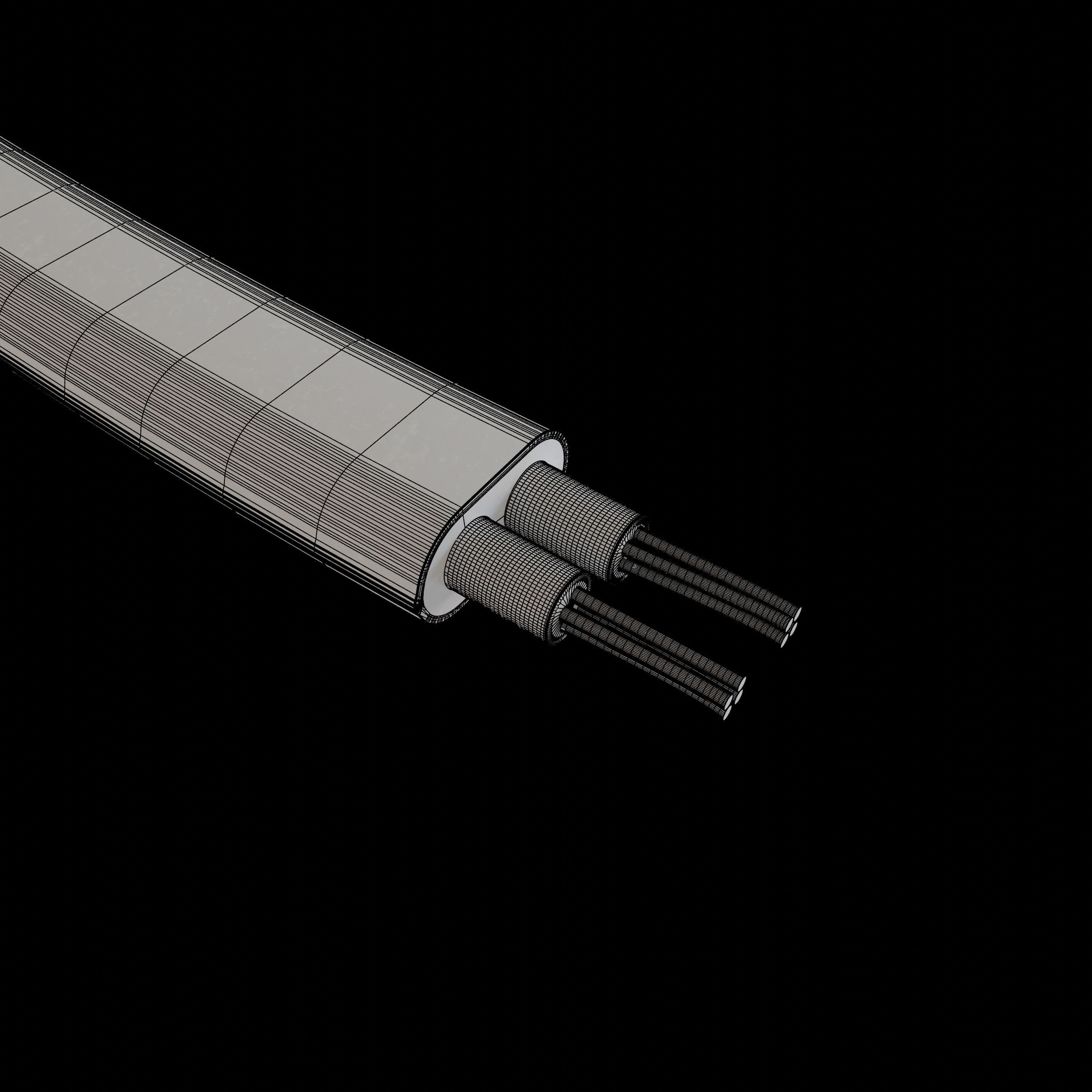 Submersive Cable 3D model_5