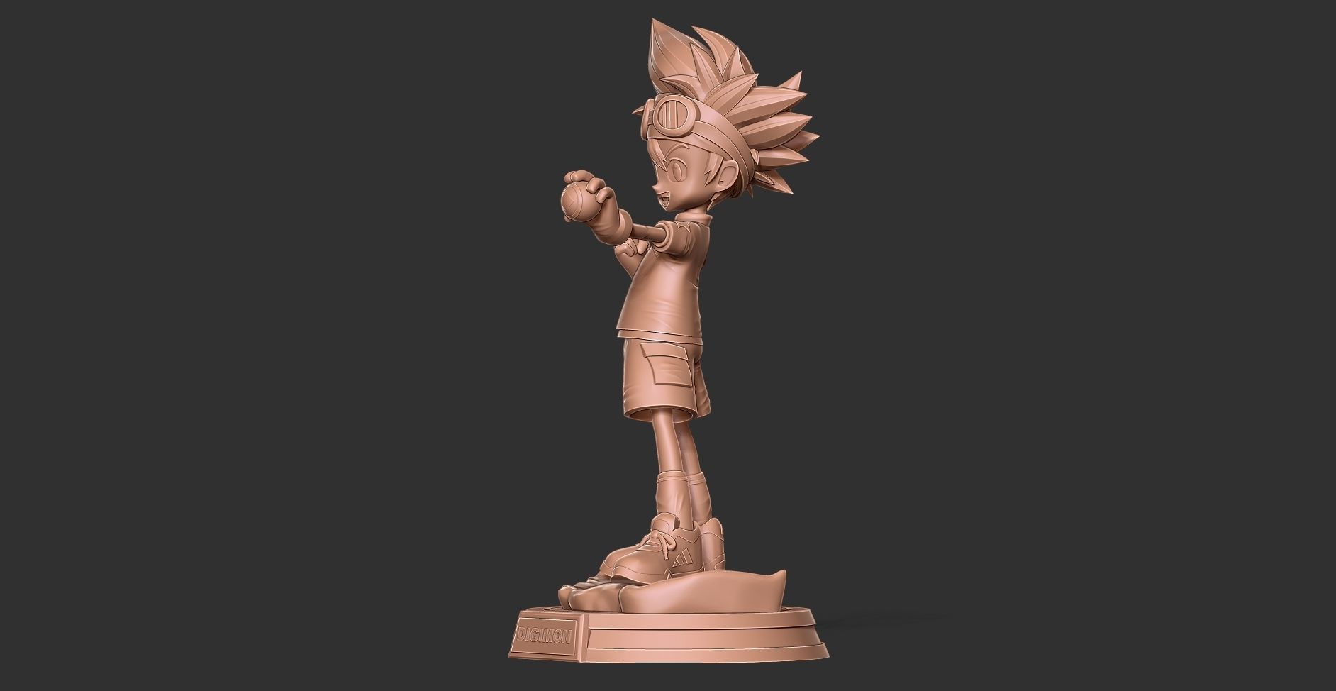 Taichi Yagami - Digimon Fanart 3D print model_14