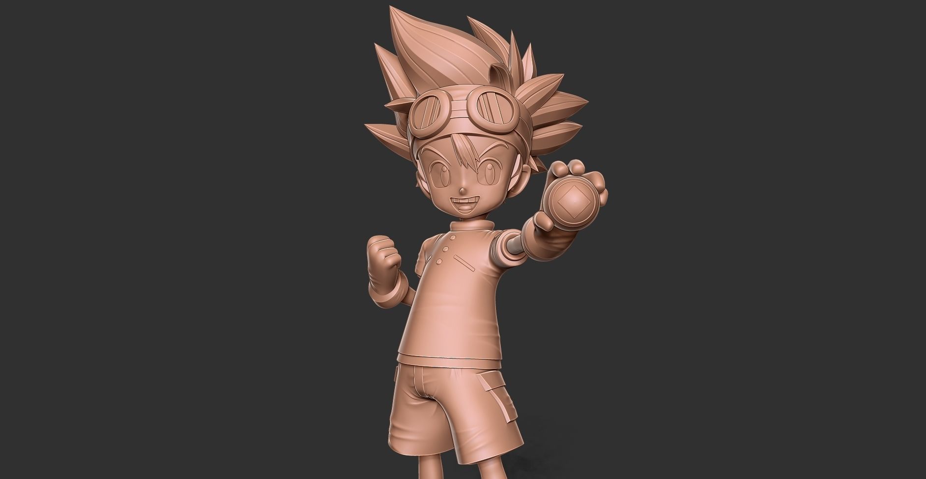 Taichi Yagami - Digimon Fanart 3D print model_8