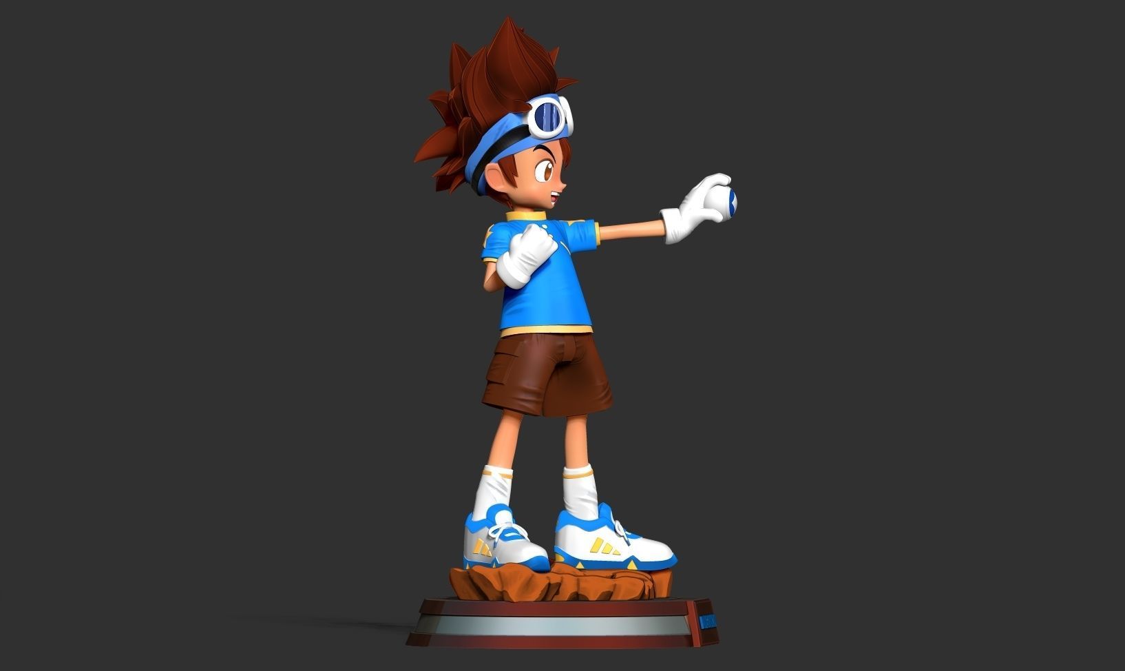 Taichi Yagami - Digimon Fanart 3D print model_15