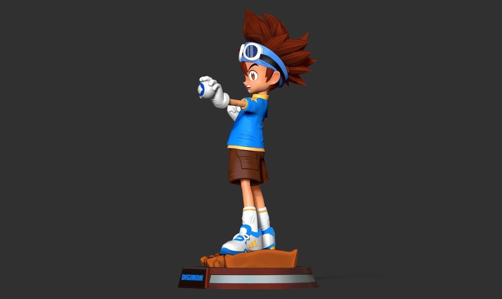 Taichi Yagami - Digimon Fanart 3D print model_13